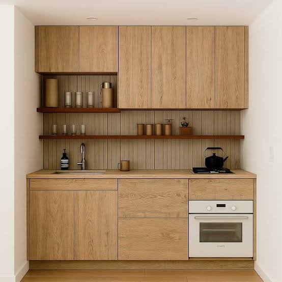 Cocina fabricada con tableros melamínicos LAMINORTE